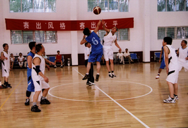 琪邦內(nèi)部籃球賽，關(guān)注職工身心健康